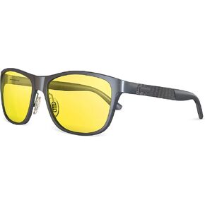 Bloomoak-Blue Light Blocking Glasses-Amber Gaming Glasses For Big Head-Anti Glare for Better Sleep for Screens, TVs, Phones