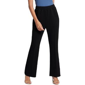 Women's Modal Wide Leg Pants with Pockets Soft High Waist Lounge Flared Sweatpants for Casual Travel Work