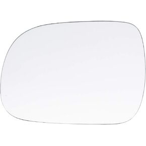 Side Mirror Glass fit for 2004-2006 LEXUS RX330 2007-2009 LEXUS RX350 2006-2008 LEXUS RX400H Driver Left Side Mirror Glass Replacement No Backing Plate Flat Including Adhesive