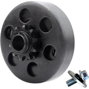 Minibike Centrifugal Clutch, 10 Tooth 6.5hp Heavy Duty 3/4" Bore for #40/41/420 Chain, Compatible with Go Kart Mini Bike Engine Bar GX160 GX200 196CC 163CC 168CC, Universal Fit