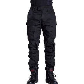 TRGPSG Men's Hiking Pants, Ripstop Camo Cargo Pants, Multi-Pocket Casual Work Pants