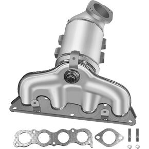 [Front Left]FortunaFlow Exhaust Manifold Catalytic Converter Compatible with Hyundai Elantra 2011-2016,Forte 2013-2016 1.8L 2.0L,Replace 16867,41186,17408(EPA Compliant+standard)