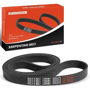 A-Premium 5L8Q6C301AB Engine Serpentine Drive Belt Compatible with Ford Escape 2005-2007 & Mazda Tribute 2005-2006 & Mercury Mariner 2005-2007, L4 2.3L