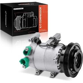 A-Premium A/C Compressor with Clutch Compatible with Hyundai Accent 1.6L 2010-2011