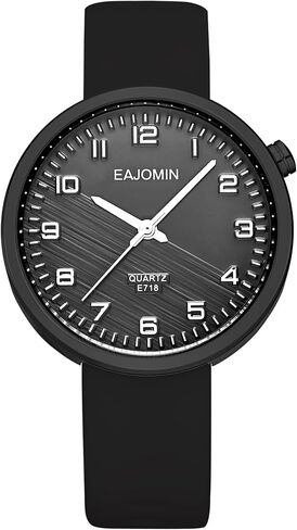 Waterproof Analog Women's Watch for Nurses, Nursing, Lady,Students,with Easy Read Dial,Second Hand Soft Silicone Band Quartz Female Dress Wrist Watches in Saudi Arabia