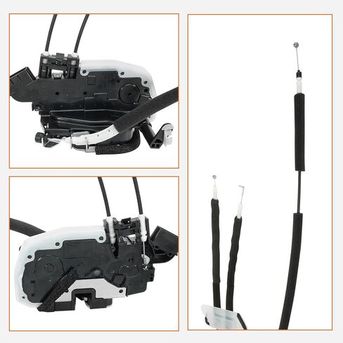 محرك قفل الباب جانب السائق متوافق مع إنفينيتي Q50، 2014-2020 # استبدال 80501-4HB0A مجموعة مزلاج الباب الأمامي الأيسر FL in Kuwait