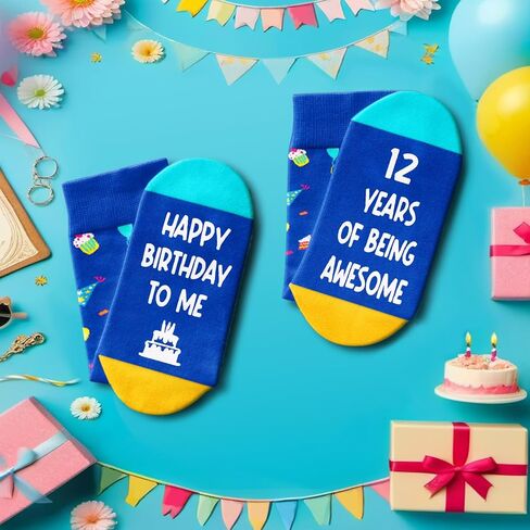 Zmart 6th Birthday Gifts Ideas Socks - Gifts for Six Year Old Girls Boys, Gifts for Girls Boys Age 6, Presents for 6 Year Olds 2 Pack in Saudi Arabia