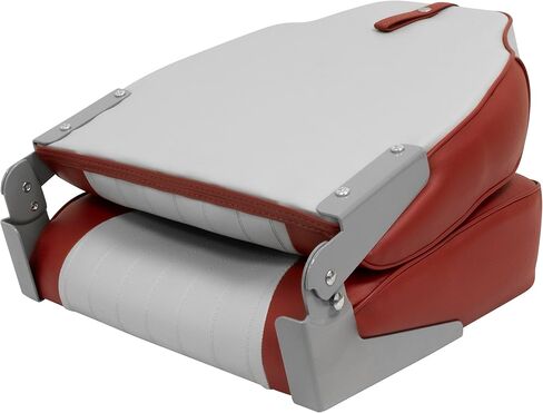 Wise 8WD640PLS-671 Lund Style High Back Boat Seat, Sand/Green in Kuwait