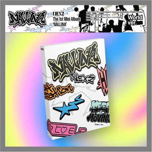 [SOUNDWAVE POB Exclusive] NEXZ NALLINA 1st Mini Album World Version with Tracking Sealed NXZ in Saudi Arabia