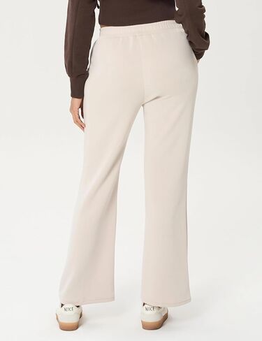 Women's Modal Wide Leg Pants with Pockets Soft High Waist Lounge Flared Sweatpants for Casual Travel Work in Saudi Arabia
