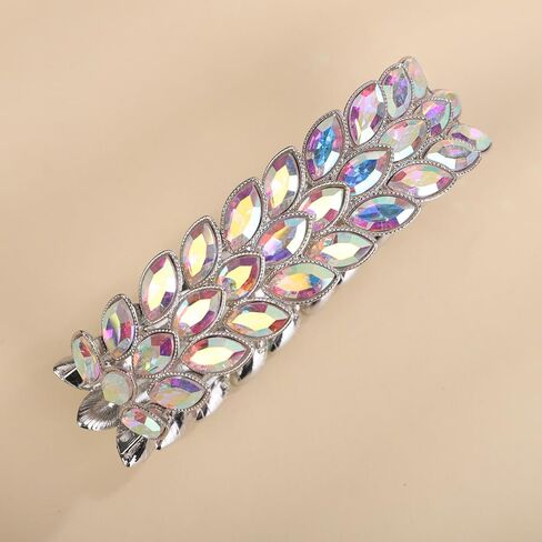 Women Girls Layered Marquise Crystal Bracelets Art Deco Crystal Rhinestone Bracelet Elastic Rhinestone Bracelets for Women Girls in Saudi Arabia