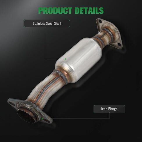 SCITOO 16693 Rear Catalytic Converter Fit For Toyota For Sienna 2011-2016,3.5L,EPA Compliant in Saudi Arabia