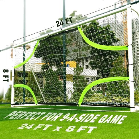 Soccer Goal Target Professional Soccer Training Equipment Portable Soccer Rebound Net (16x7FT) in Saudi Arabia