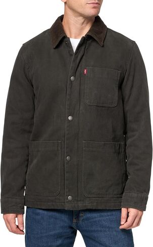Levi's Men's Cotton Canvas Chore Coat in Saudi Arabia
