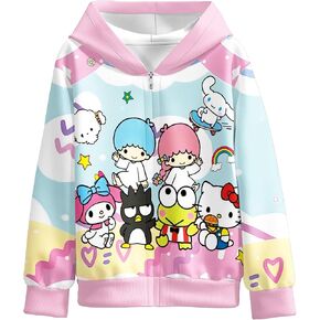 Cute Girls Jacket Coat Casual Kids Outerwear Birthday Party Outfits