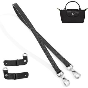 Purse Strap Leather Purse Crossbody Adjustable Shoulder Strap for Suitable for Long Champ Handbags