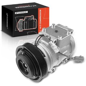 A-Premium Air Conditioner AC Compressor with Clutch Compatible with Toyota Camry 3.0L 1994-2001, Avalon 3.0L 1995-1999, Solara 3.0L 1999-2003, Lexus ES300 3.0L 1994-1998