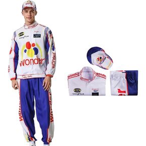 Ricky Bobby Costume women for Men Race Car Driver Costume Jacket Outfits