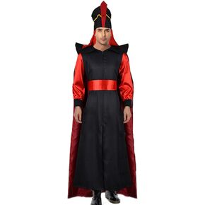 Mens Costume Wizard Costume Halloween Deluxe Outfits Uniform