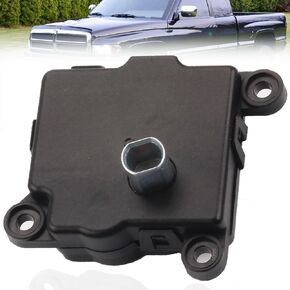 Dasbecan HVAC AC Heater Blend Door Actuator Compatible with 1999-2002 Dodge Ram 1500 2500 3500 Pickup Truck Diesel 5.9L 8.0L AC Heat Door Actuator Replaces# 604-018 5104879AA 5012924AA