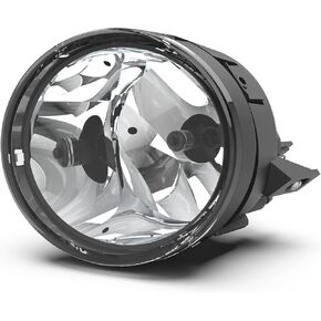 AUTOWIKI Fog Lights Assembly for 2004-2015 Nissan Titan/ 2005-2007 Nissan Armada with Smoke Lens 2PCS OEM Replacement Fog Lamps