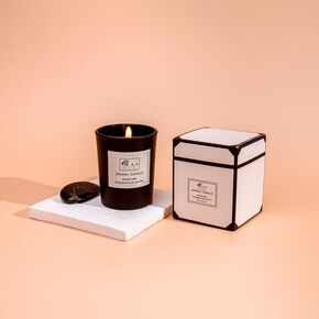 Aromatherapy Scented Candles for Home Fragrance, Deodorizer, Air Freshener - Endless Summer, Black