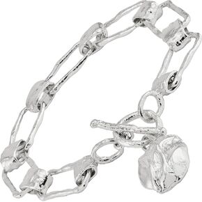 Silpada 'Let’S Link Up' Chain Bracelet in Sterling Silver, 8''