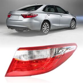 Passenger Side Outer Tail Light Assembly Replacement for 2015 2016 2017 Toyota Camry Right Rear Brake Tail Lamp 8155006640 TO2805121