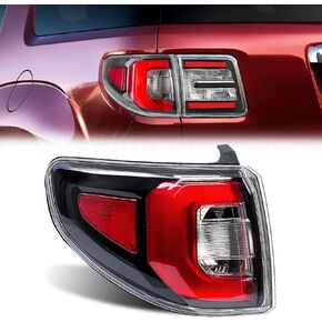 RANSOTO Tail Lights Compatible With 2013-2016 GMC Acadia Denali SLE SLT 2017 GMC Acadia Limited Base Right Passenger Side Rear Lamps Assembly Replace 84051376-PFM
