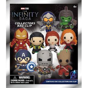Marvel Avengers Infinity Saga - 3D Foam Bag Clip in Blind Bag