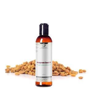 uh*Roh*Muh Premium Egyptian Organic Fenugreek Carrier Oil - Cold Pressed, USDA Certified, Pure & Unadulterated - Perfect for Hair, Skin Care & Aromatherapy - 100% Natural - 4 fl oz