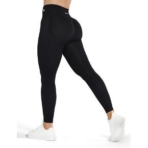 NVS Workout Leggings for Women Scrunch Seamless Impact Leggings High Waisted Tummy Control Butt Lifting Gym Yoga Pants