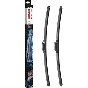BOSCH 3397009798 AeroTwin OE Replacement Wiper Blades Driver & Passenger Side - Set of 2 (21" & 21") Top Lock 16mm
