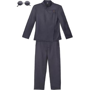 DAZCOS Men's Anime Costume US Size Cosplay Jacket Pants