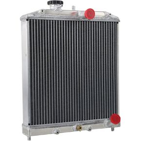 4 Row All Aluminum Radiator Compatible with Honda Civic EG EK Del Sol Integra B16 B18 D15 D16 1992-2000