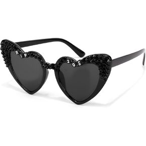 Rip 20s Birthday Glasses for Funny 30th Birthday Decorations, Black 30th Birthday Sunglasses for 30th Birthday Party Supplies Decor Dress Outfit for Women, Happy 30th Birthday Decorations