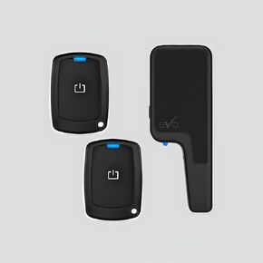 MPC (2 1-Button 1-Way Remotes with Antenna Upgrade Kit for Fortin EVO-All & EVO-ONE - Extends Range Up to 1,500 ft