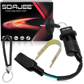 Ignition Key Switch Compatible with Polaris 0453415 Phoenix 200 2005-2022 Sawtooth 200 2006 ATV