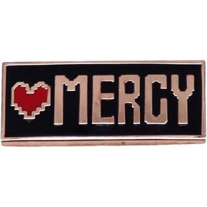 Heart Mercy Menu Option Action Fight Item Act Undertale Sans Papyrus Indie Video Game 1.1" Enamel Pin Badge