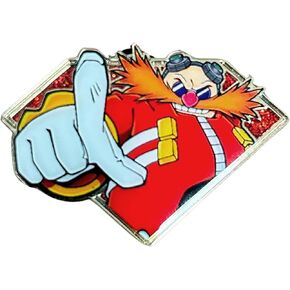 Golden Series 2 Dr. Eggman - Modern Sonic The Hedgehog Collectible Pin