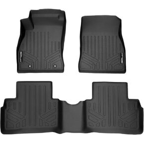 MAX LINER - A0432/B0432 Custom Fit Floor Mats 2 Row Liner Set Black for 2011-2017 Nissan Juke
