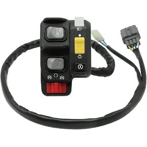M MATI Electric Shift Control Switch Button Start Stop/Kill Headlight for Honda FourTrax Recon 250 ES TRX250TE 2005-2006 35200-HM8-B10