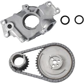 M295 Oil Pump Timing Chain Kit for 1997-2007 Chevy Silverado Tahoe GMC Sierra 1500 Yukon 4.8 5.3 6.0L LS LS1 LS2 LS3