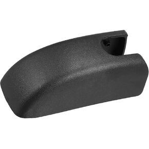 Motoforti Rear Wiper Arm Nut Cover Cap, for Jeep Compass 2017-2020, Plastic, NO.68077939AA, Black