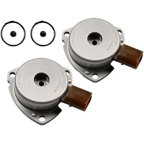 REVO Pair VVT Soleniod Valves Camshaft Adjuster Magnet Replacement for Mercedes-Benz 03-05 C230 W203 1.8L