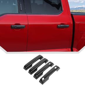 JeCar for F150 Door Handle Cover Trim Accessories Fit for Ford F150 2021 2022 Exterior Door Handle Cover(Chrome)