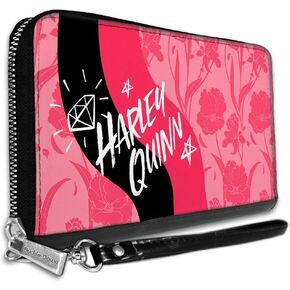 Buckle-Down Women's PU Zip Around Wallet Rectangle-Birds of Prey, 7.5"x4.5"