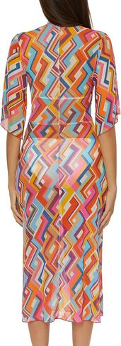 BECCA Las Palmas Mesh Dress, Plunge V-Neck, Casual, Beach Cover Ups for Women in Saudi Arabia