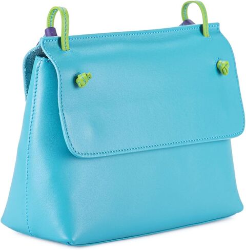 حقيبة يد مايواليت ريو فلابوفر - جلد، حزام قابل للتعديل، جيوب منزلقة، جيب بسحاب، تناسب جهاز كيندل in Kuwait