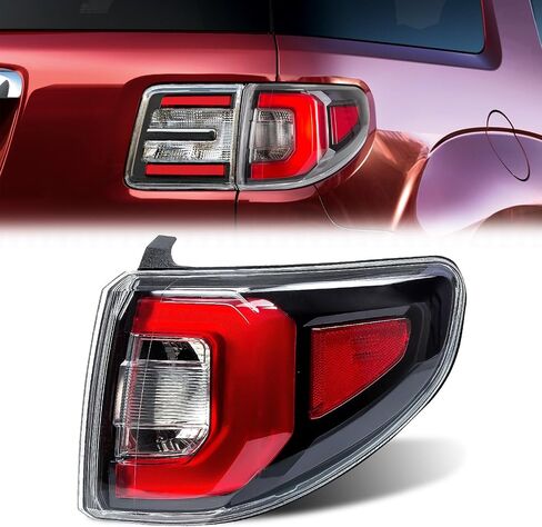 RANSOTO Tail Lights Compatible With 2013-2016 GMC Acadia Denali SLE SLT 2017 GMC Acadia Limited Base Right Passenger Side Rear Lamps Assembly Replace 84051376-PFM in Saudi Arabia